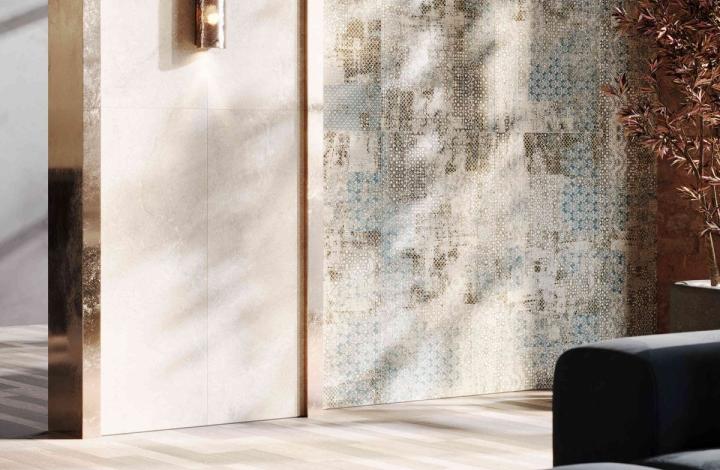 Матовый Ametis Керамогранит EXD401 60x120x9 Неполированный Рект. Estima Exotica Design 71950 в интерьере