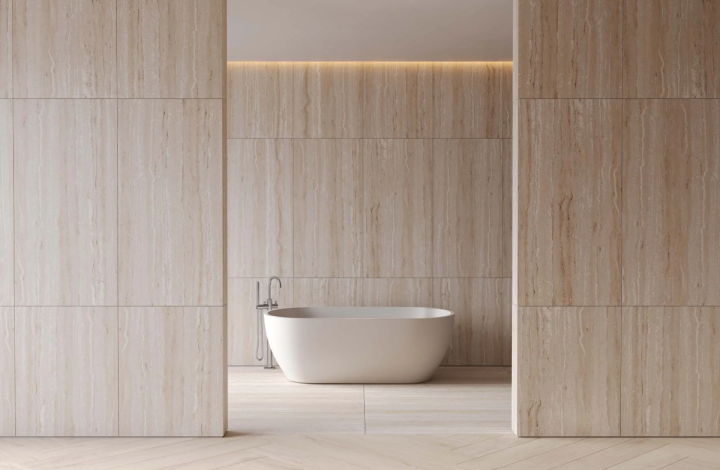 Матовый Ametis Керамогранит EXS301 60x120x9 Неполированный Рект. Estima Exotica Stone 71599 в интерьере