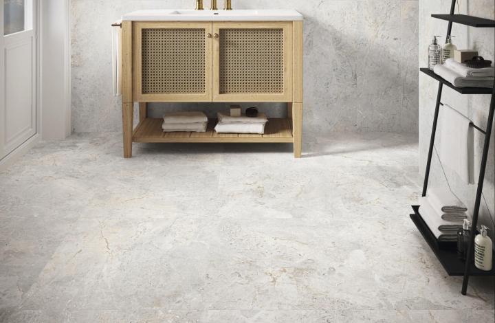 APE Керамогранит Augustus Pearl Natural rect 60x120 матовый универсальный в интерьере