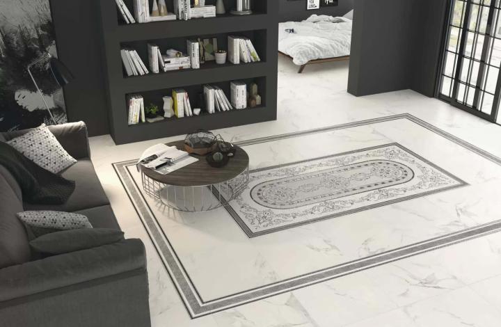 Матовый APE Mandalay White 60x60 в интерьере