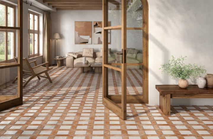 Матовый Bestile Керамогранит Arenta Coto White 40х60 в интерьере