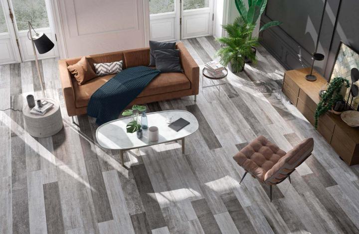 Матовый Colorker Colonial Soft Noce Matt 19,5x119,2 в интерьере