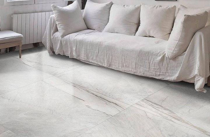 Полированный Colorker Da Vinci White 60x120 в интерьере