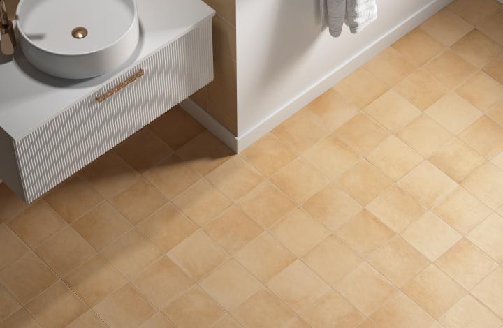 Матовый Equipe Керамогранит 31845 Ares Natural 20х20 в интерьере