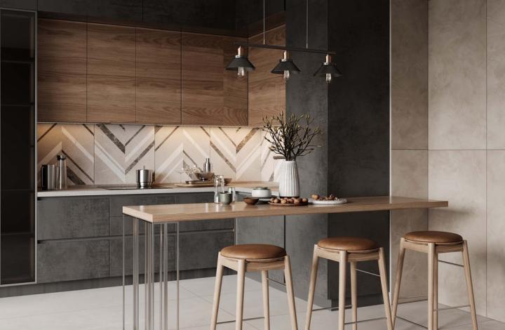 Матовый Estima Керамогранит IM00 Improve White Неполированный Рект. 60х60x10 в интерьере