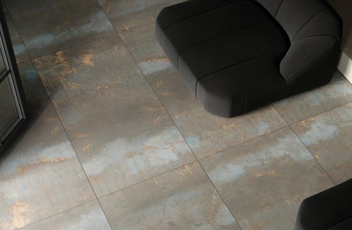 Матовый Estima Керамогранит TP01 Patina Multicolor Неполированный Рект. 60х120x10 в интерьере