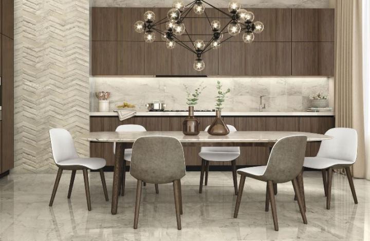 Granoland Керамогранит Vintage Ceniza Dark 60x120 /LandDecor матовый в интерьере
