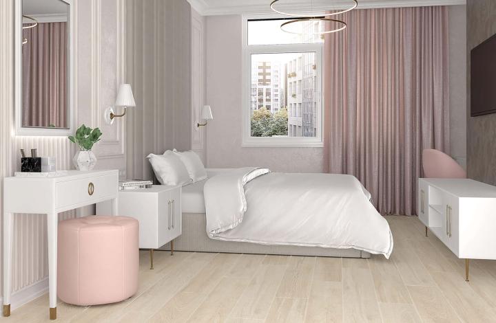 Матовый Laparet Rainwood керамогранит оливковый SG516900R8 20х120 в интерьере