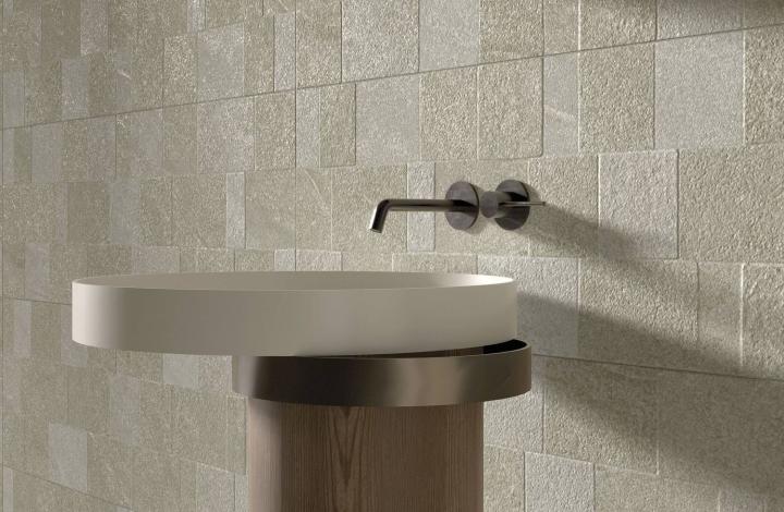 Матовый Керамогранит MGM Ceramiche Limestone Sand 60х120 в интерьере