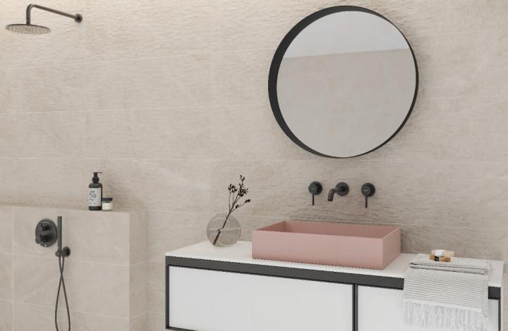 Матовый Prissmacer Керамогранит Isea White 60х120 в интерьере