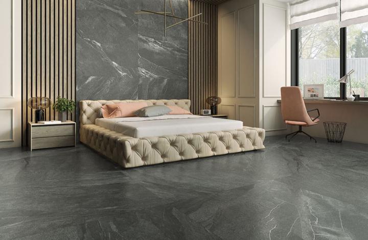 Лаппатированный Prissmacer Lab Halley Argent 60x120 в интерьере