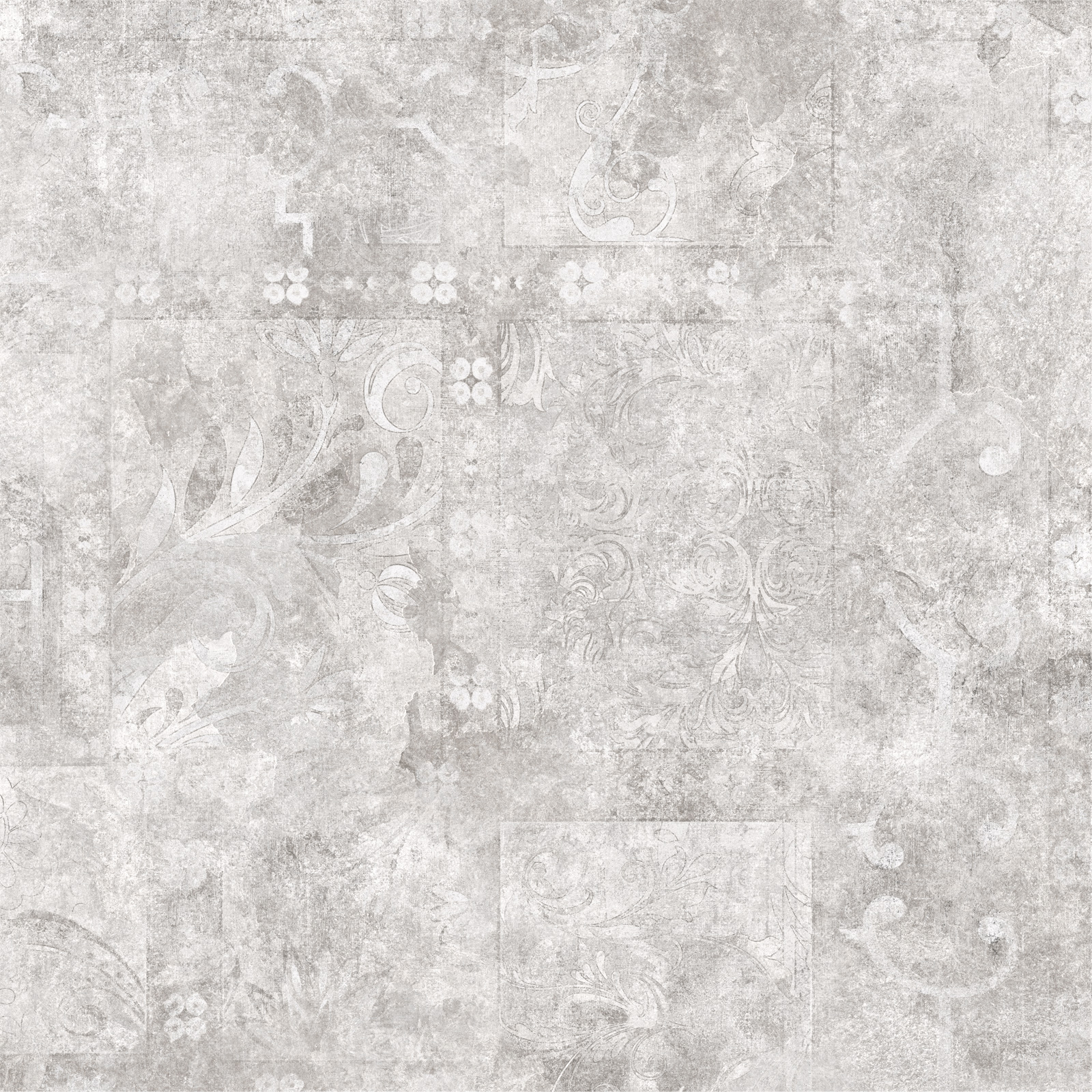 Alma Ceramica Керамогранит GFU6060BTP17R Beton Pro матовый граниль 600х600x9 в интерьере