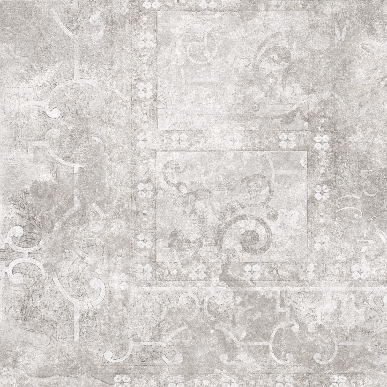 Alma Ceramica Керамогранит GFU6060BTP17R Beton Pro матовый граниль 600х600x9 в интерьере