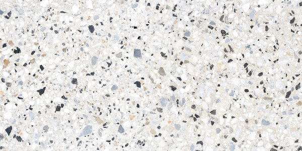 Лаппатированный Alma Ceramica Керамогранит GFA114TRZ07L Terrazzo 57х114 в интерьере