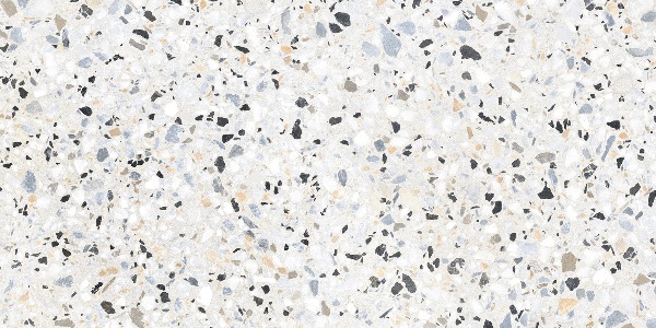 Лаппатированный Alma Ceramica Керамогранит GFA114TRZ07L Terrazzo 57х114 в интерьере