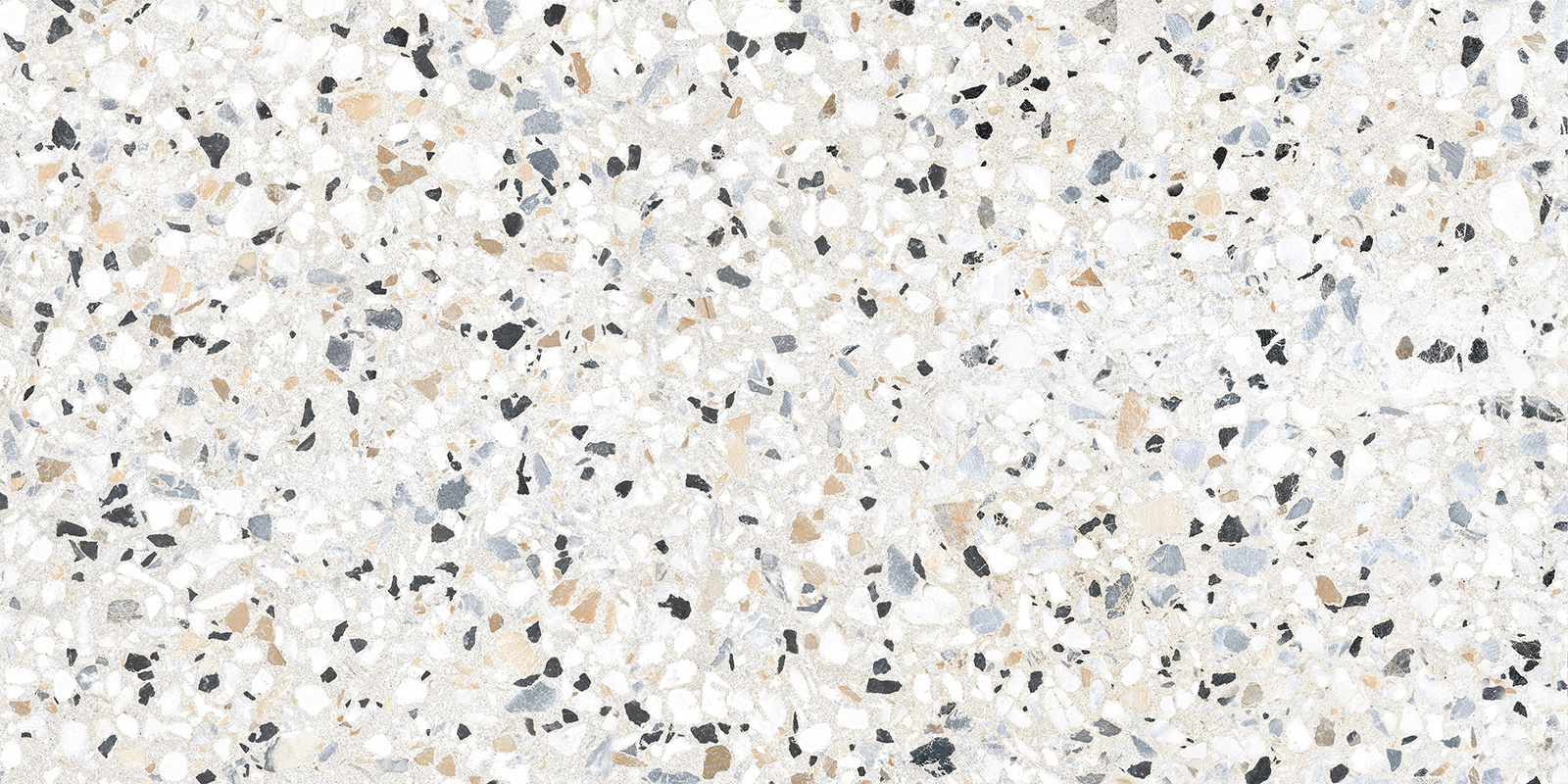 Alma Ceramica Керамогранит GFA114TRZ07L Terrazzo лаппатированный 570х1140x7.5 в интерьере