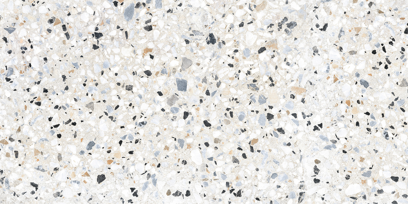 Alma Ceramica Керамогранит GFA114TRZ07L Terrazzo лаппатированный 570х1140x7.5 в интерьере