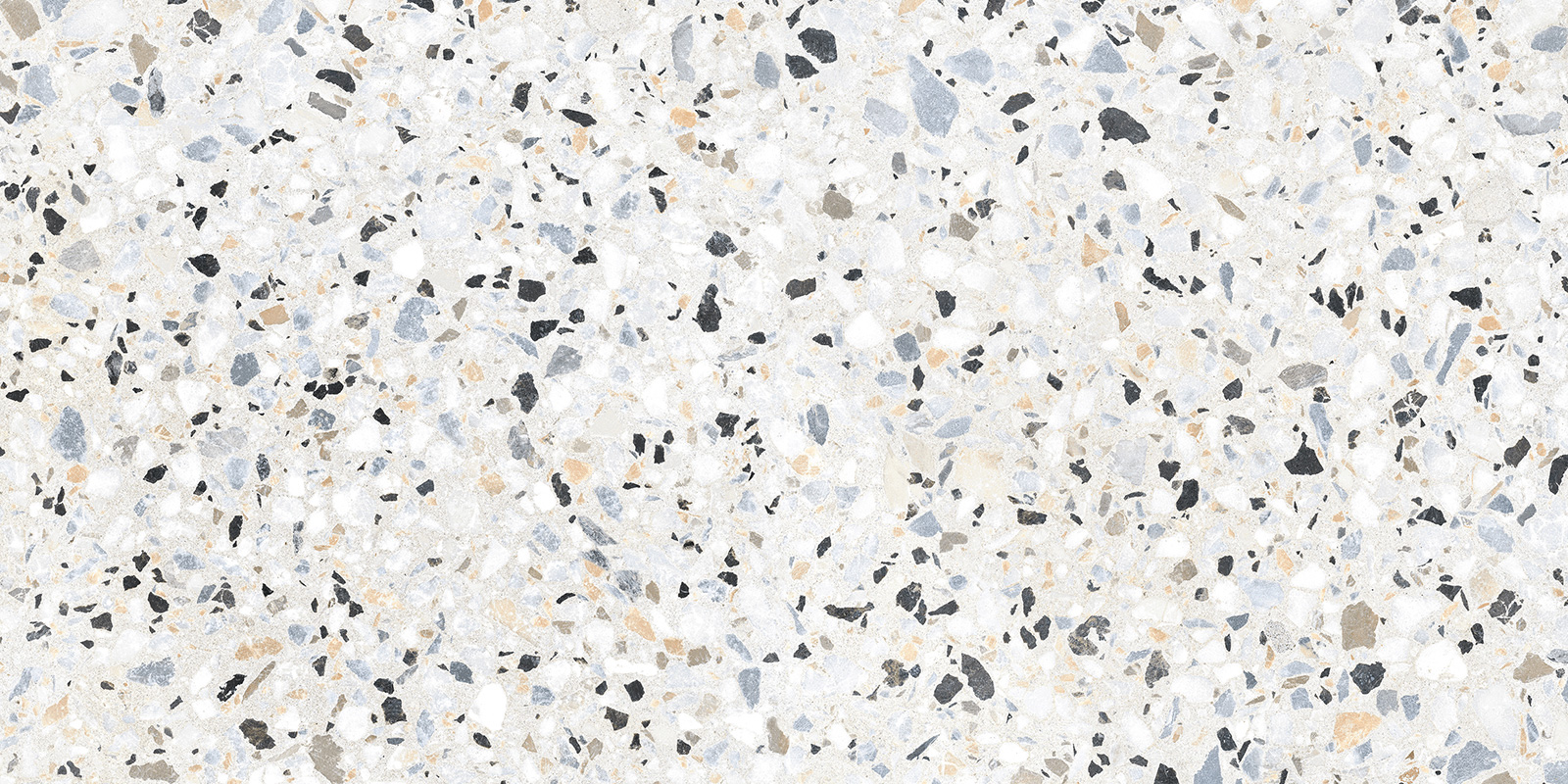 Alma Ceramica Керамогранит GFA114TRZ07L Terrazzo лаппатированный 570х1140x7.5 в интерьере