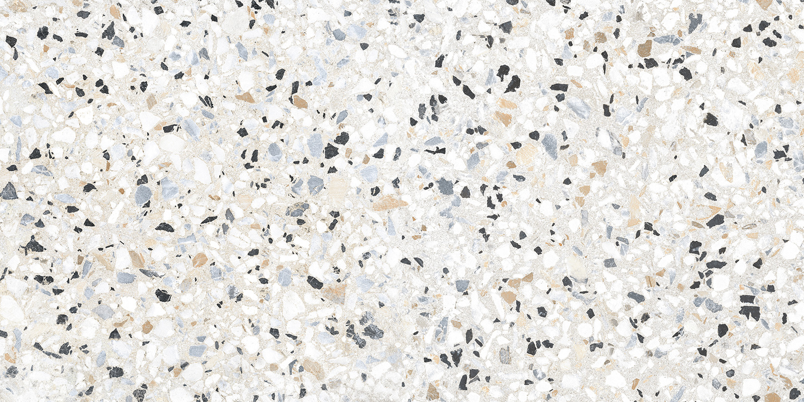 Alma Ceramica Керамогранит GFA114TRZ07L Terrazzo лаппатированный 570х1140x7.5 в интерьере