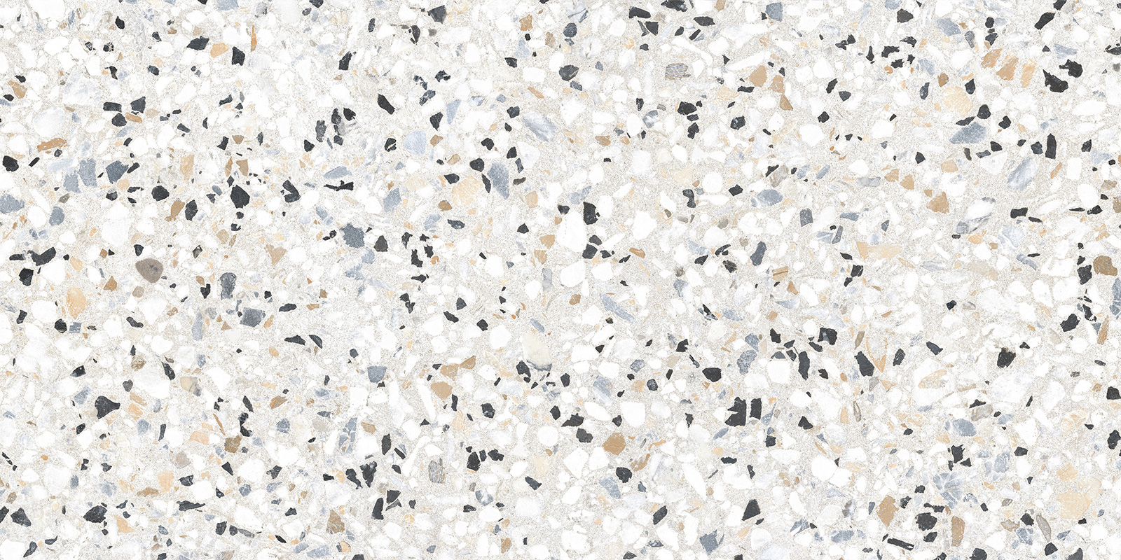 Alma Ceramica Керамогранит GFA114TRZ07L Terrazzo лаппатированный 570х1140x7.5 в интерьере