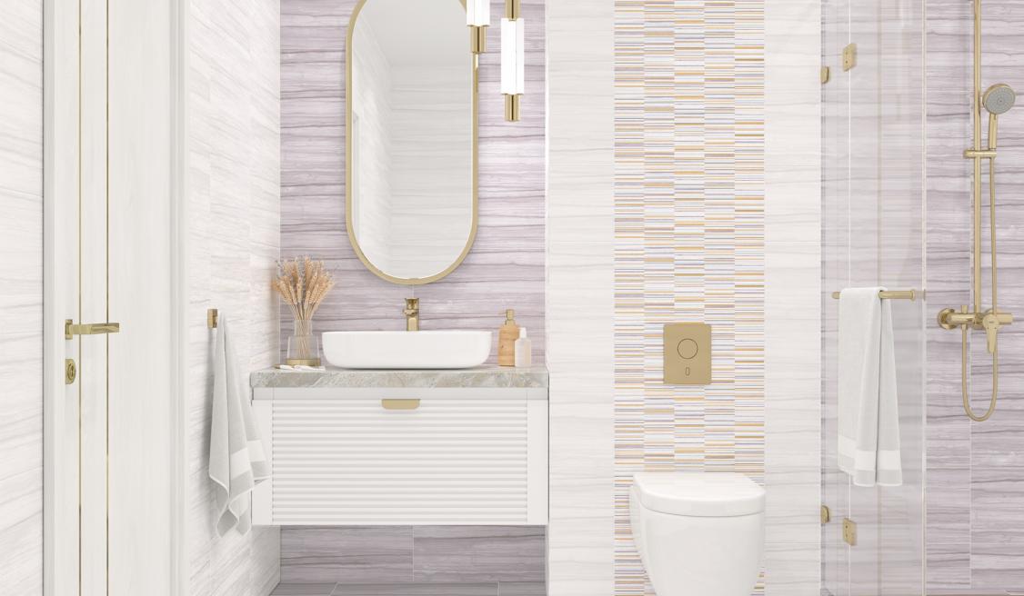 Лаппатированный Alma Ceramica Керамогранит GFU04PSA40L Persa 600х600*9 в интерьере