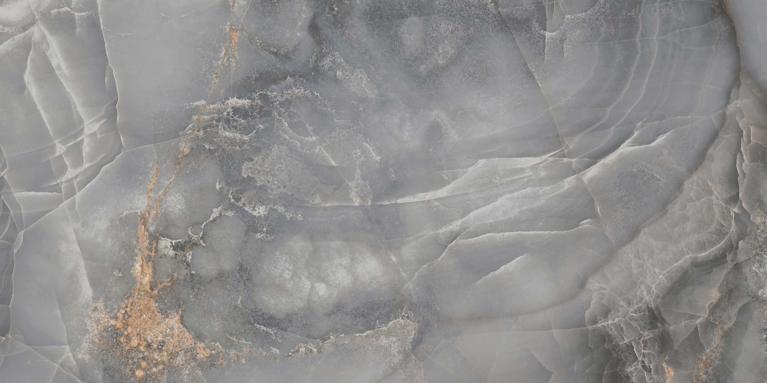 Ametis Керамогранит BZ03 Belize Grey Полированный 60х120x10 в интерьере