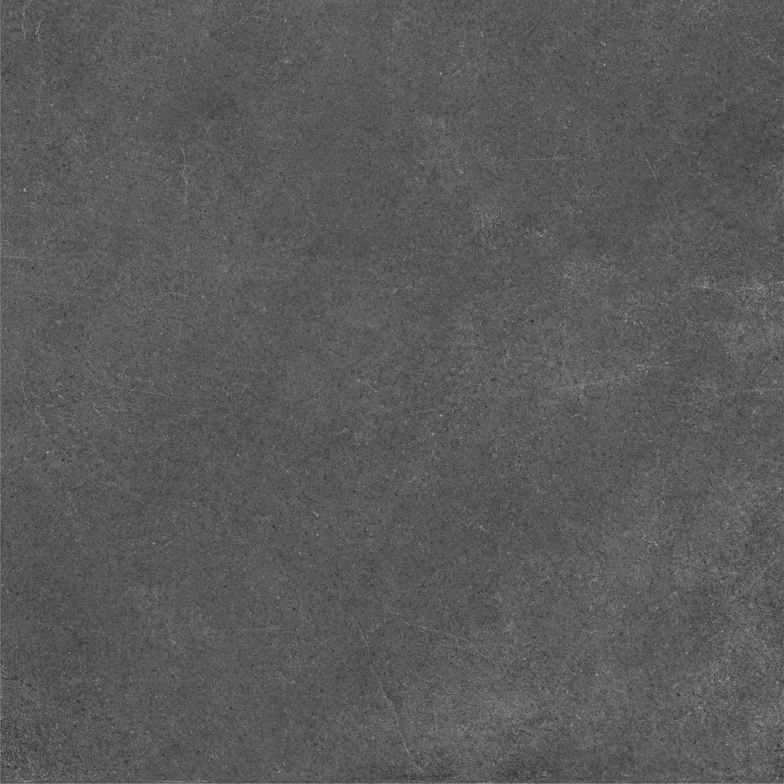 Artkera Group Керамогранит GP6060MIM99M Microcement Black матовый 600х600x9.5 в интерьере