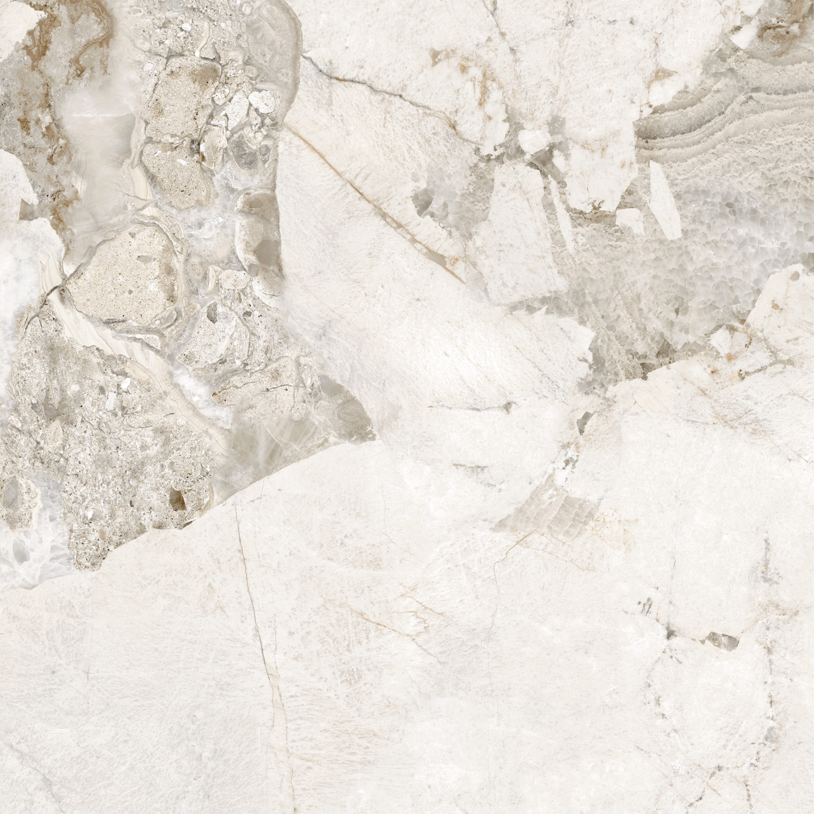 Delacora Керамогранит D60256М Seashell матовый 600х600x9.5 в интерьере