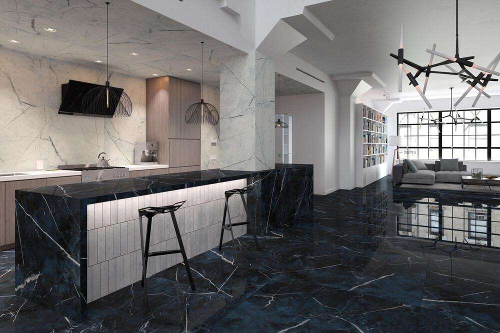 Black & Light Calacatta