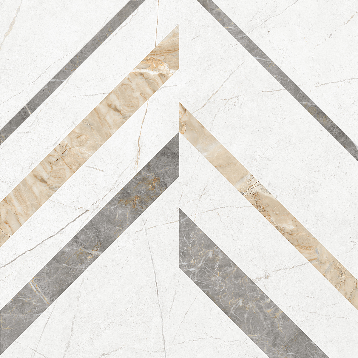 Estima Керамогранит IM00 Improve White Полированный Рект. 60х60x10 в интерьере