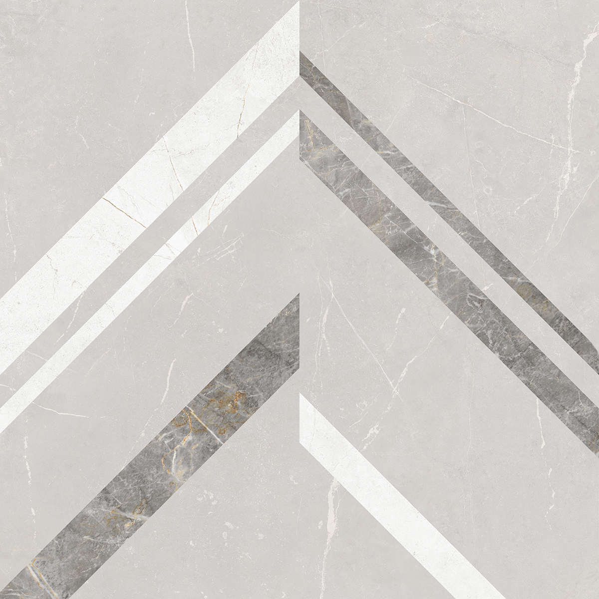 Estima Керамогранит IM01 Improve Light Grey Полированный Рект. 60х60x10 в интерьере