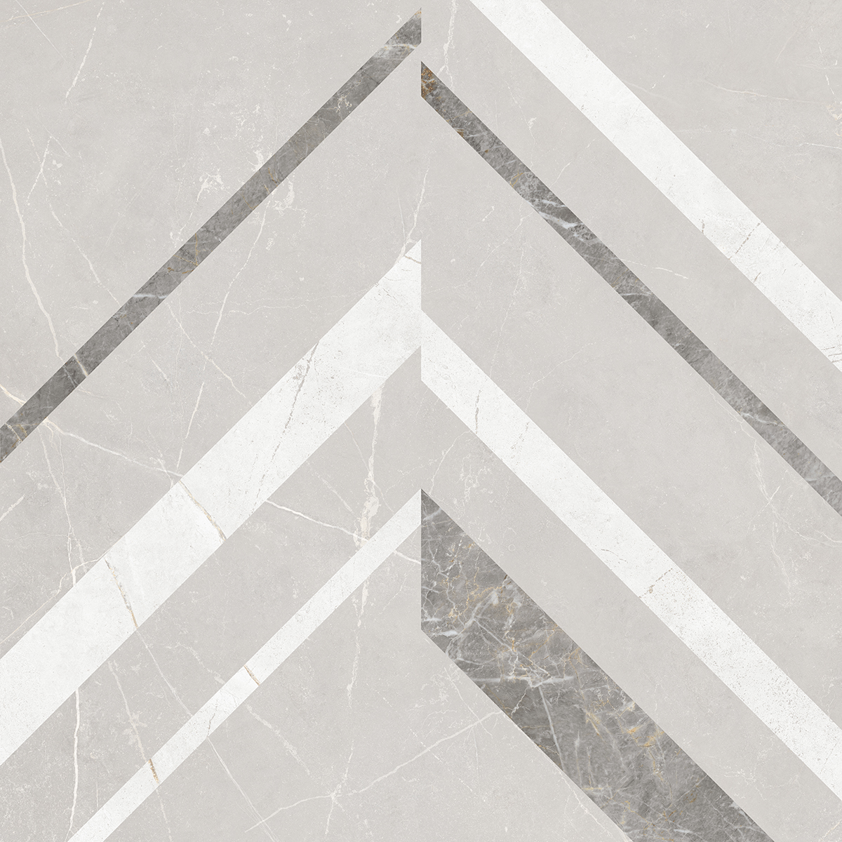 Estima Керамогранит IM01 Improve Light Grey Полированный Рект. 60х60x10 в интерьере