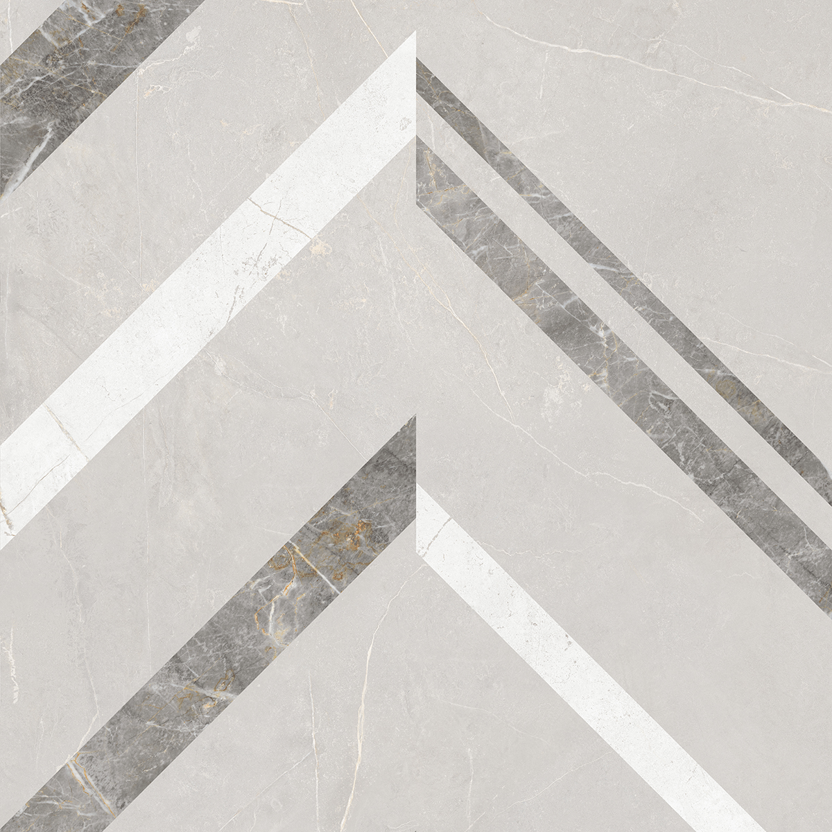 Estima Керамогранит IM01 Improve Light Grey Полированный Рект. 60х60x10 в интерьере