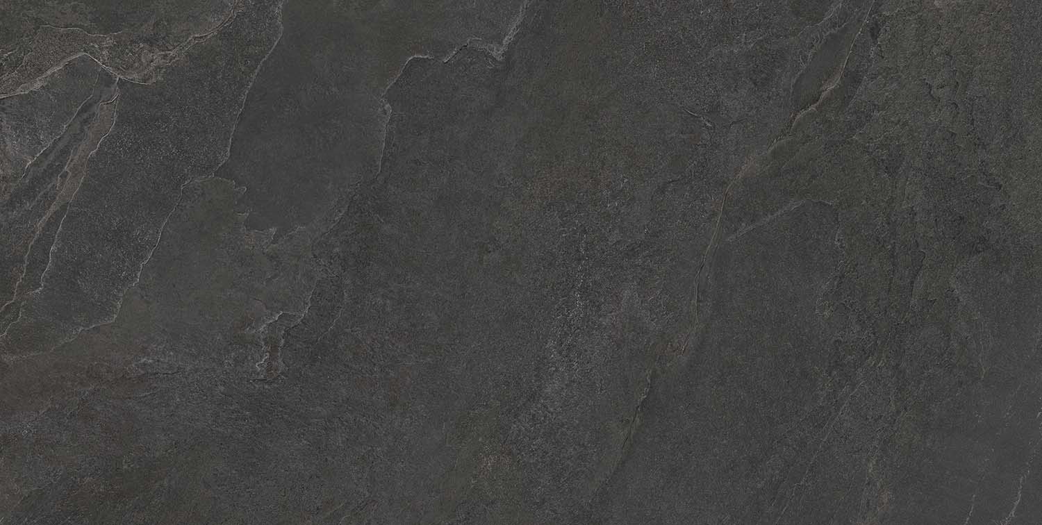 Матовый Geotiles Керамогранит Ardesia Black Matt Rect R11 60х120 в интерьере
