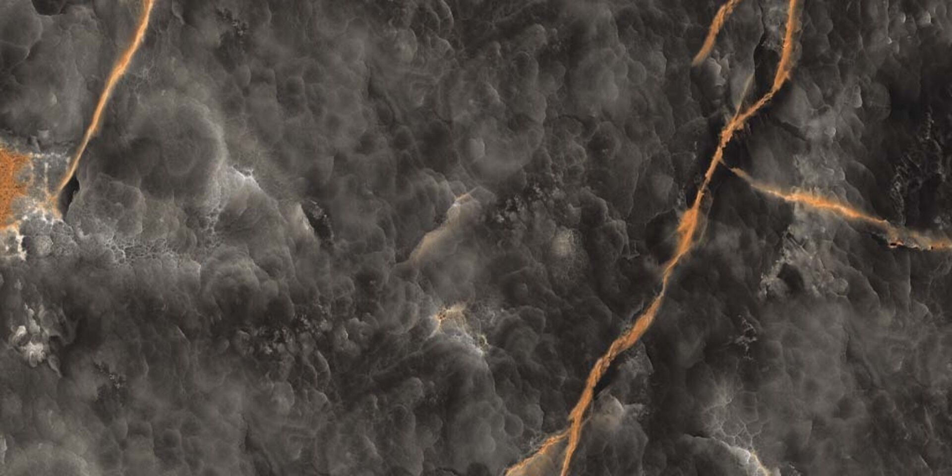 Матовый Gravita Керамогранит Volcanic Nero Shiny Sugar 60х120 в интерьере