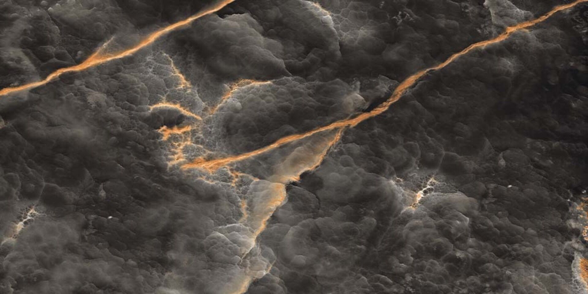 Матовый Gravita Керамогранит Volcanic Nero Shiny Sugar 60х120 в интерьере