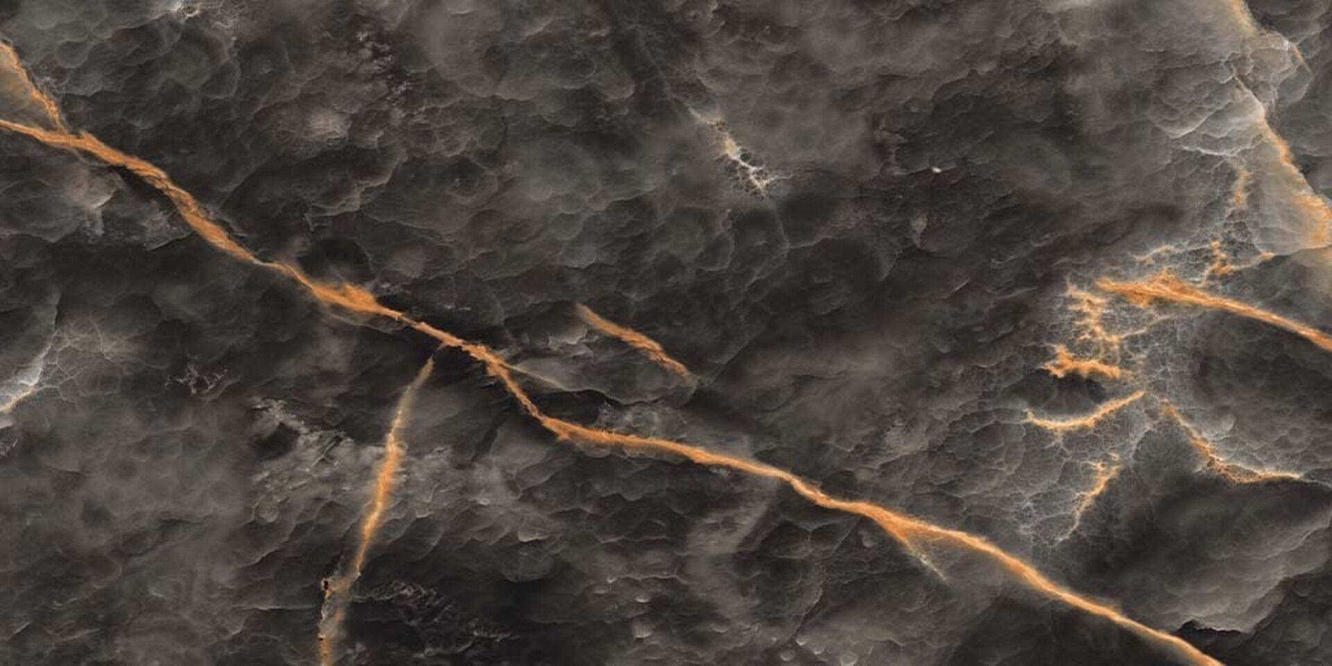 Матовый Gravita Керамогранит Volcanic Nero Shiny Sugar 60х120 в интерьере