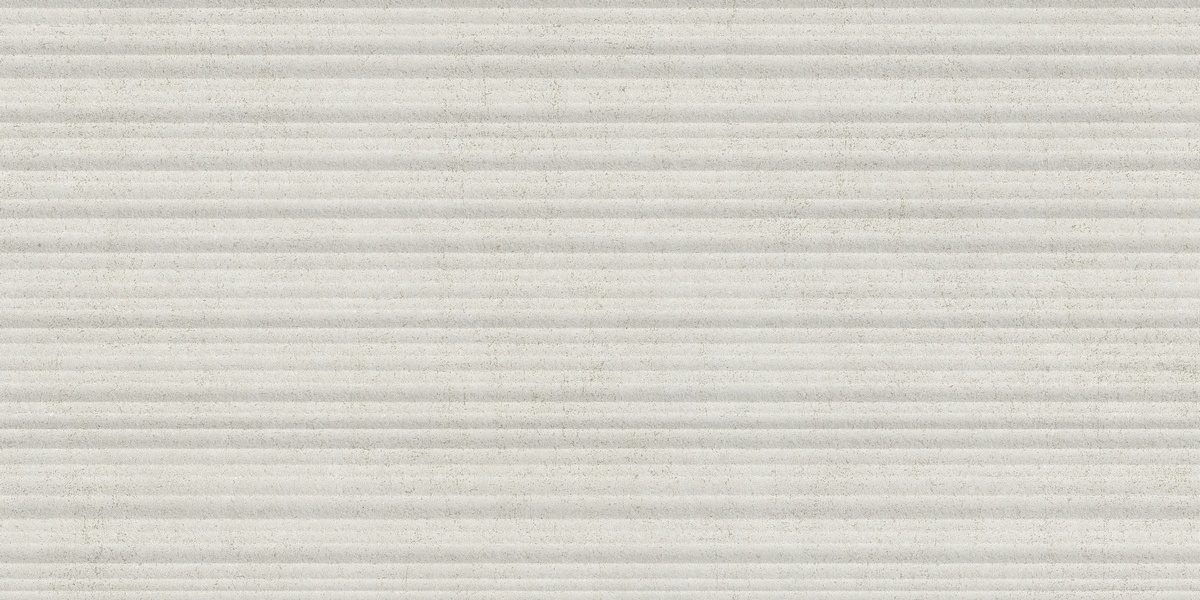 Матовый Living Ceramics Cuit Bone Ribbed Ductile 60x120 в интерьере