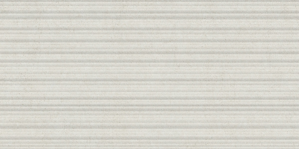 Матовый Living Ceramics Cuit Bone Ribbed Ductile 60x120 в интерьере