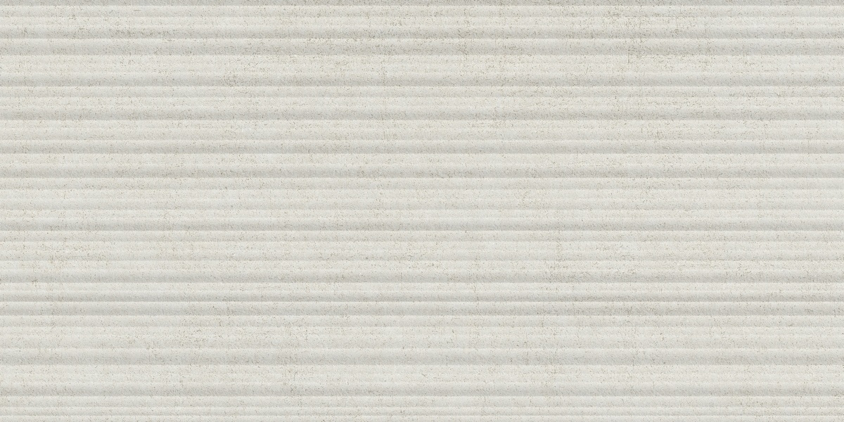 Матовый Living Ceramics Cuit Bone Ribbed Ductile 60x120 в интерьере