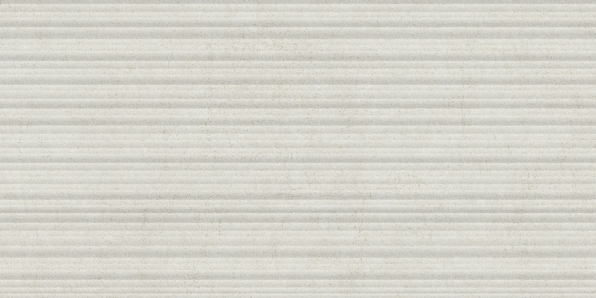 Матовый Living Ceramics Cuit Bone Ribbed Ductile 60x120 в интерьере