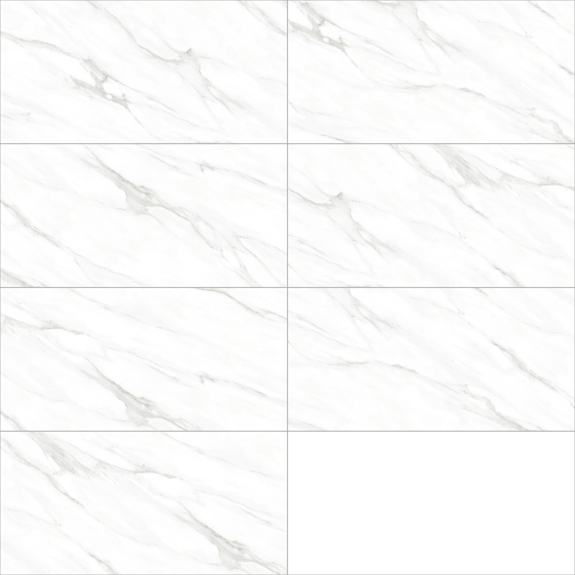 Полированный Marble Mosaic Керамогранит Carrara Classic Pol 60х120 в интерьере