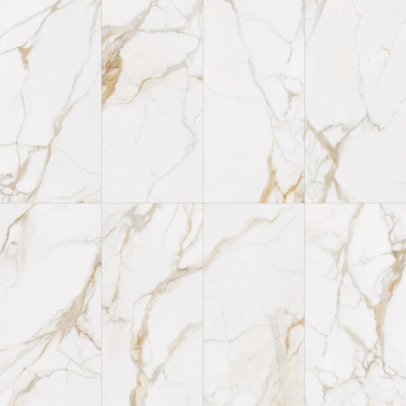 Полированный Marble Mosaic Керамогранит Infinity Gold Pol 60х120 в интерьере