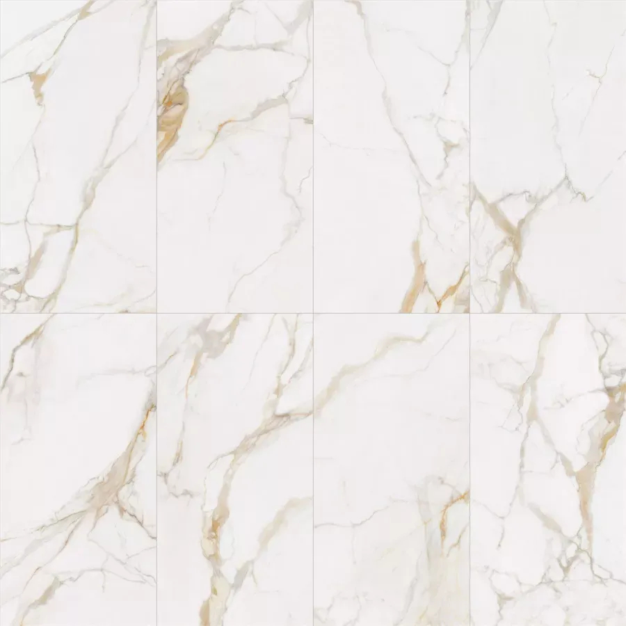 Полированный Marble Mosaic Керамогранит Luxurious Pol 60х120 в интерьере