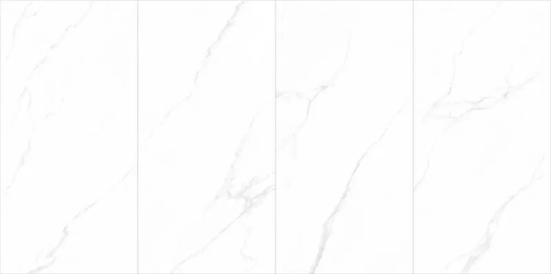 Полированный Marble Mosaic Керамогранит Statuario Slim Pol 60х120 в интерьере
