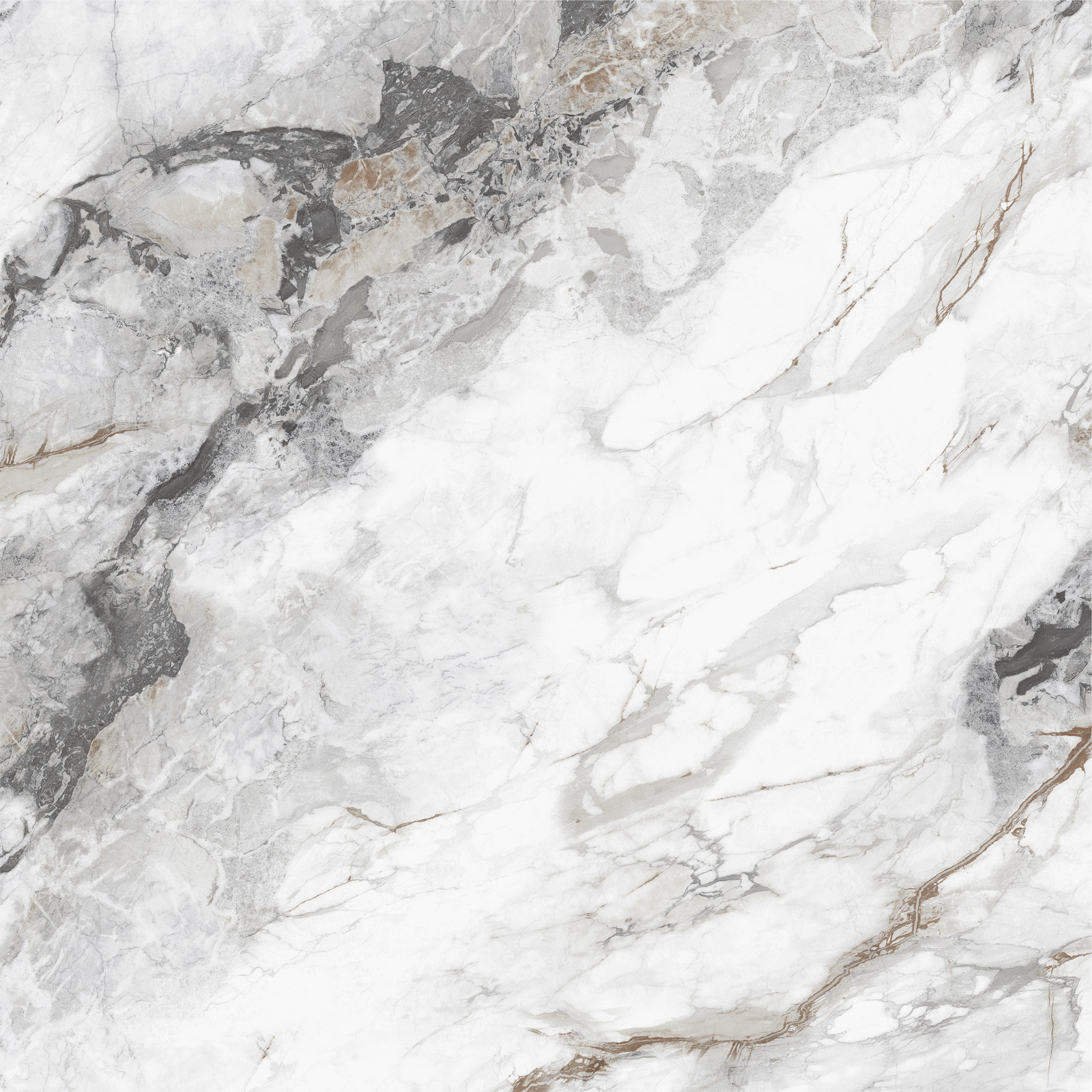 New Trend Керамогранит D60263M Mirage Rock матовый 600х600x9.5 в интерьере