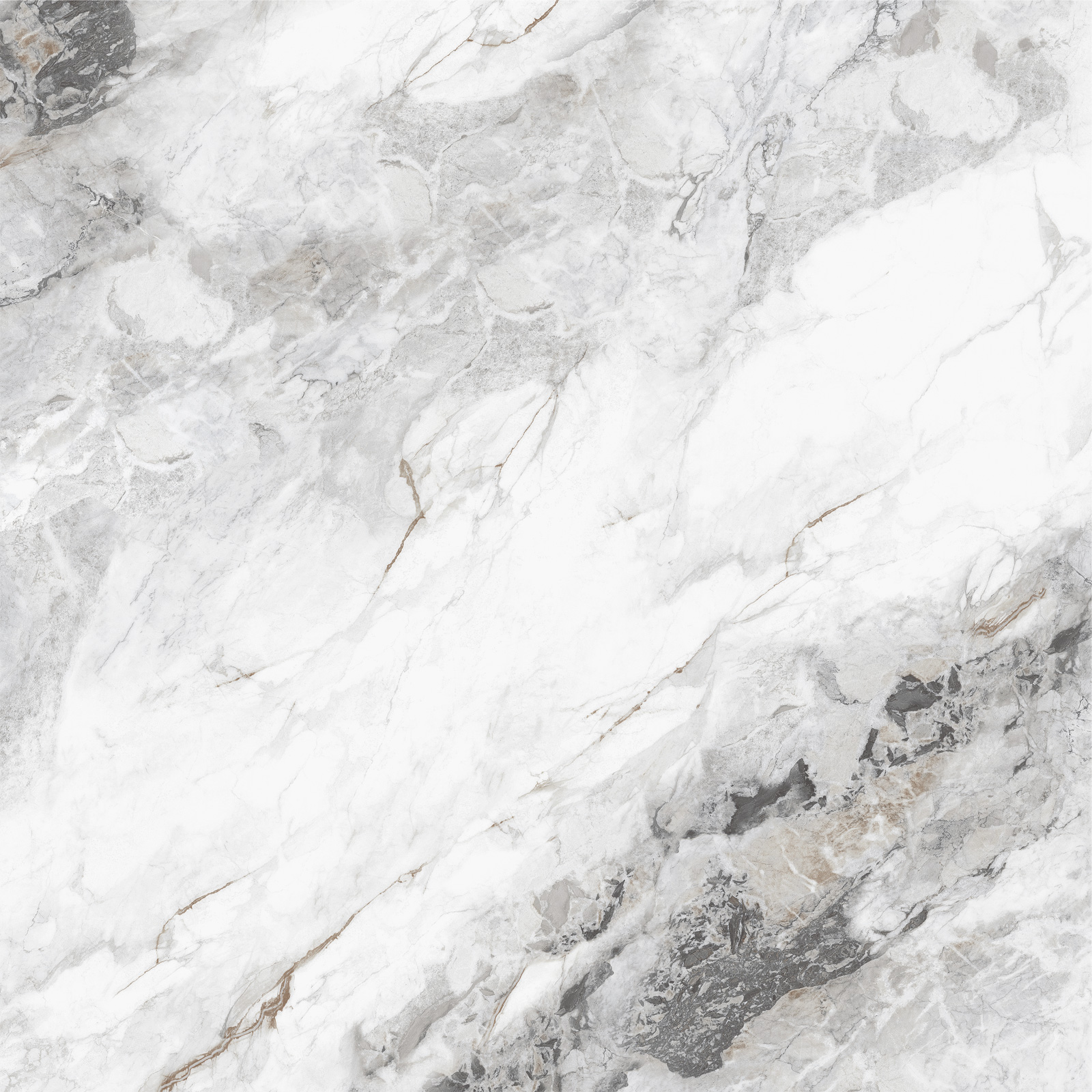 New Trend Керамогранит D60263M Mirage Rock матовый 600х600x9.5 в интерьере