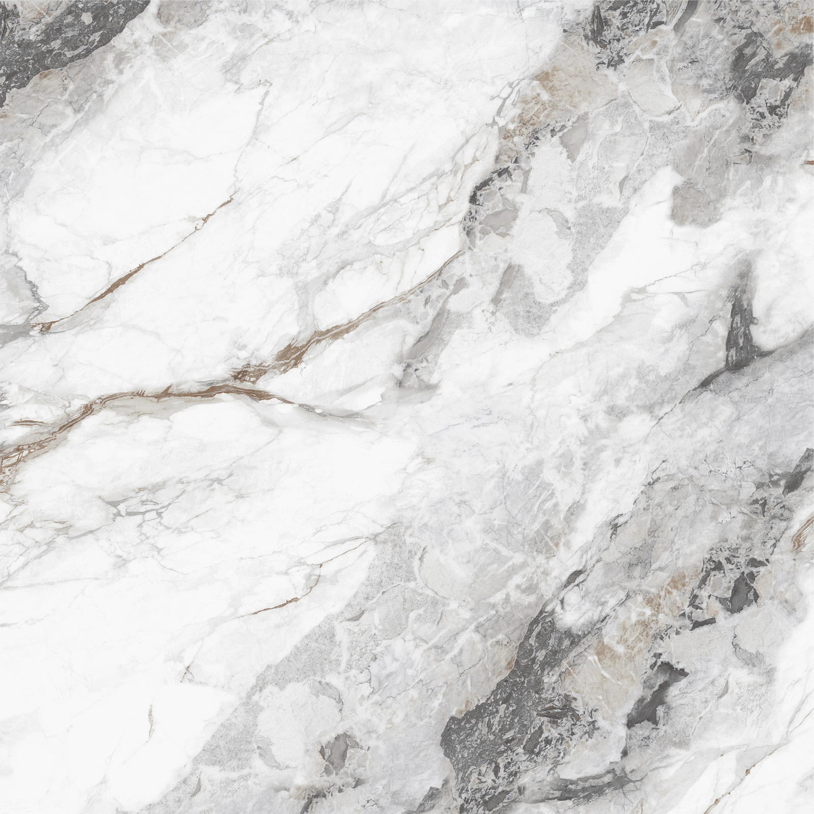New Trend Керамогранит D60263M Mirage Rock матовый 600х600x9.5 в интерьере