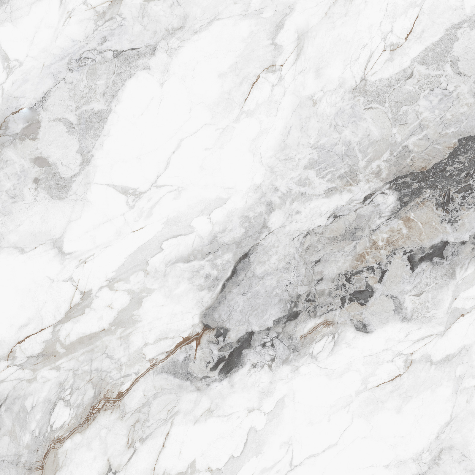 New Trend Керамогранит D60263M Mirage Rock матовый 600х600x9.5 в интерьере