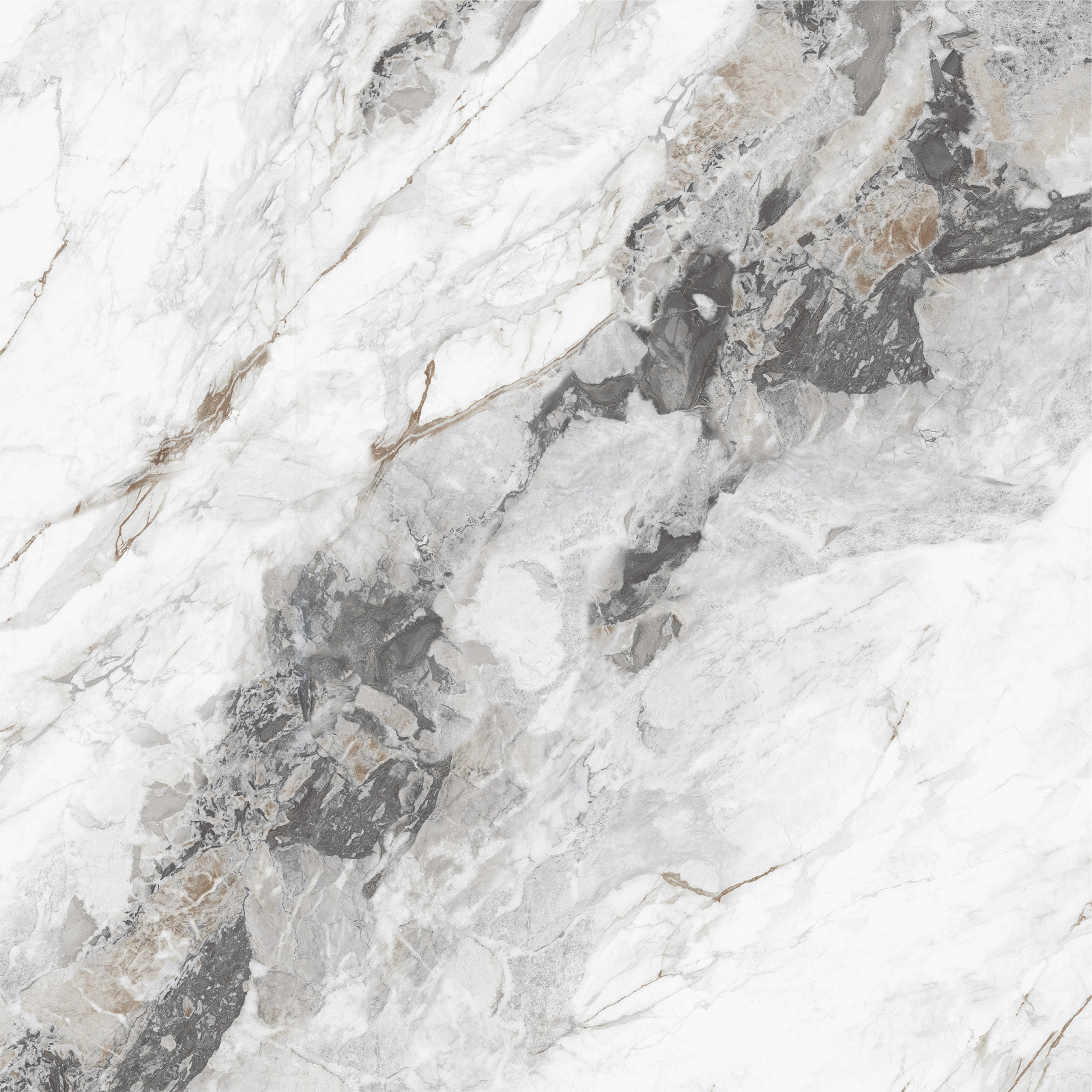 New Trend Керамогранит D60263M Mirage Rock матовый 600х600x9.5 в интерьере